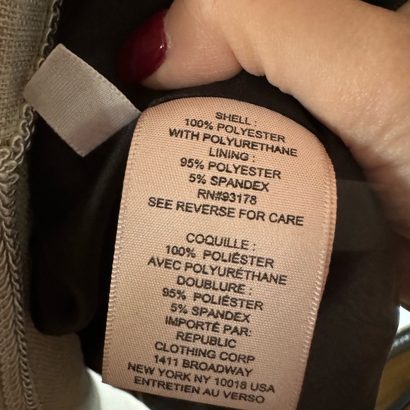 Philosophy Size 10 Black Leather Look Fall Jacket Gorgeous never worn-like new! - Picture 4 of 4